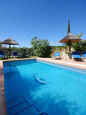 The pool at Casa Christina