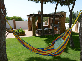 Chill in the hammock at Casa Claveles
