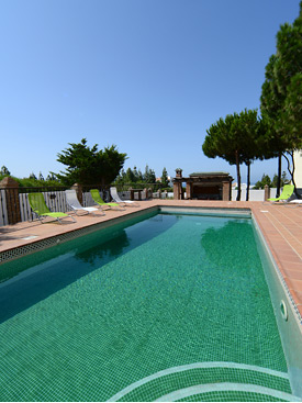 Pool at Casa Claveles Mijas holiday let