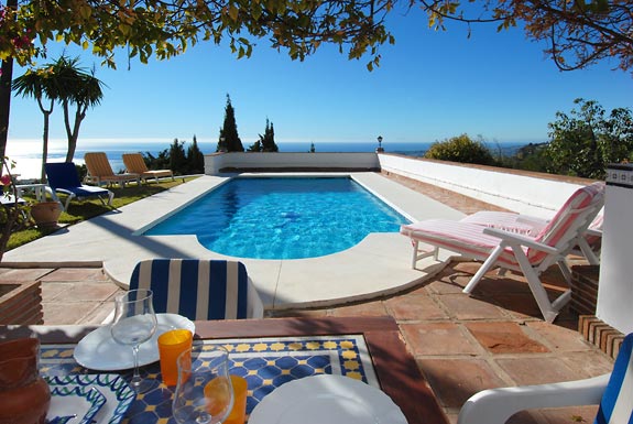 Villa del Corazon holiday villa, Mijas, Costa del Sol