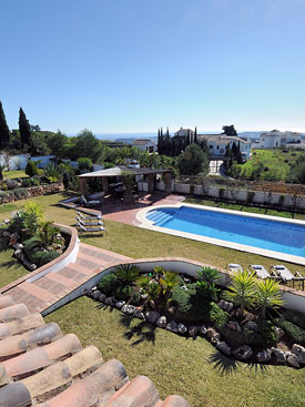 Villa Flores private pool isn't overlooked