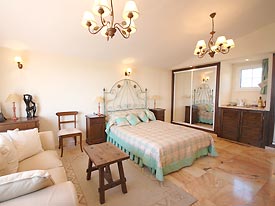 Master bedroom at No.22 Mijas Beach