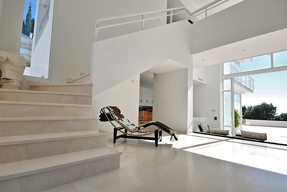 Modern living space at Casa Arte
