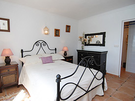The master bedroom at La Fuente No.4