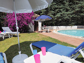 Relax by the pool at Tusculum holiday villa, Mijas, Spain