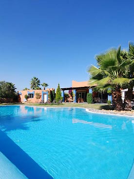 Pool & gardens at Finca Maroc, Alhaurin el Grande